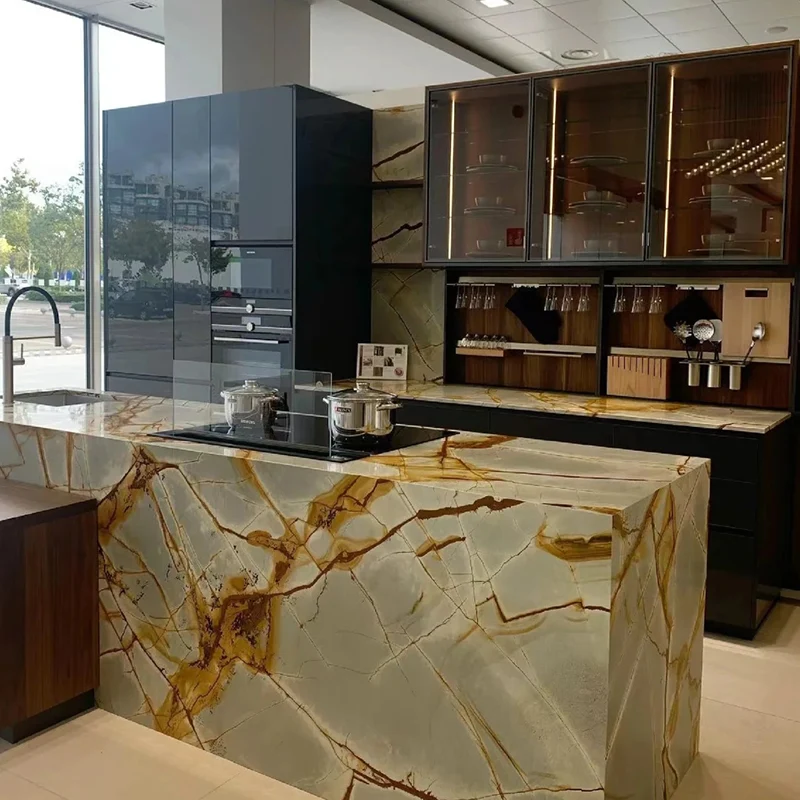 Blue Roma Quartzite Slab