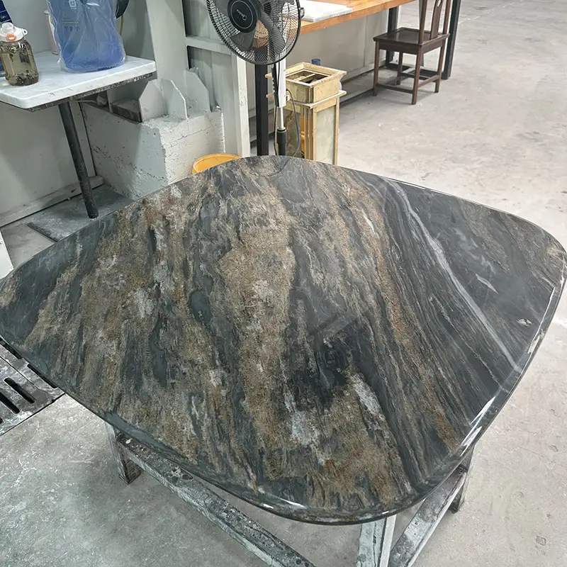 Blue Sands Marble Tabletop