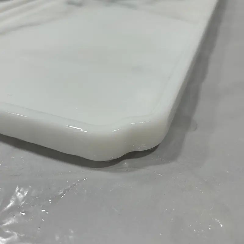 Calacatta White Marble Plate