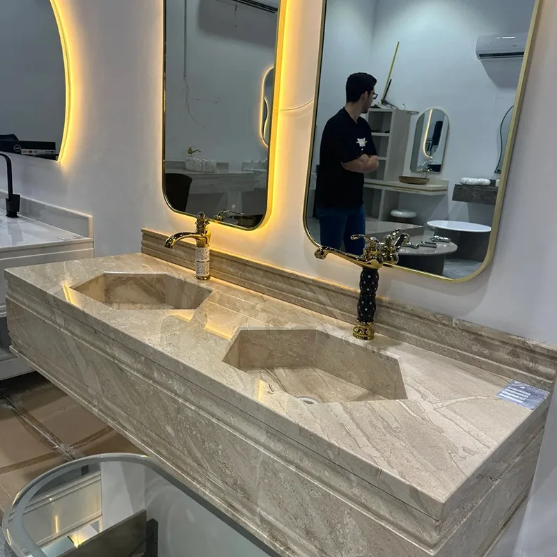 Dino Beige Marble Slab