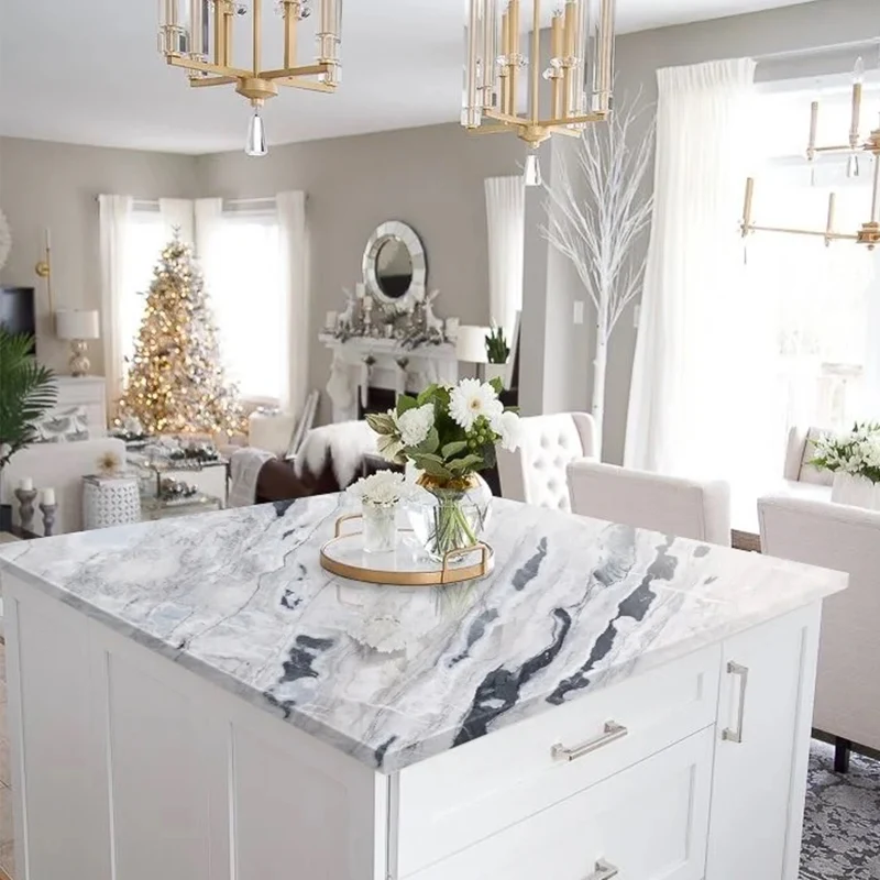 Arctic Ocean Marble Slab