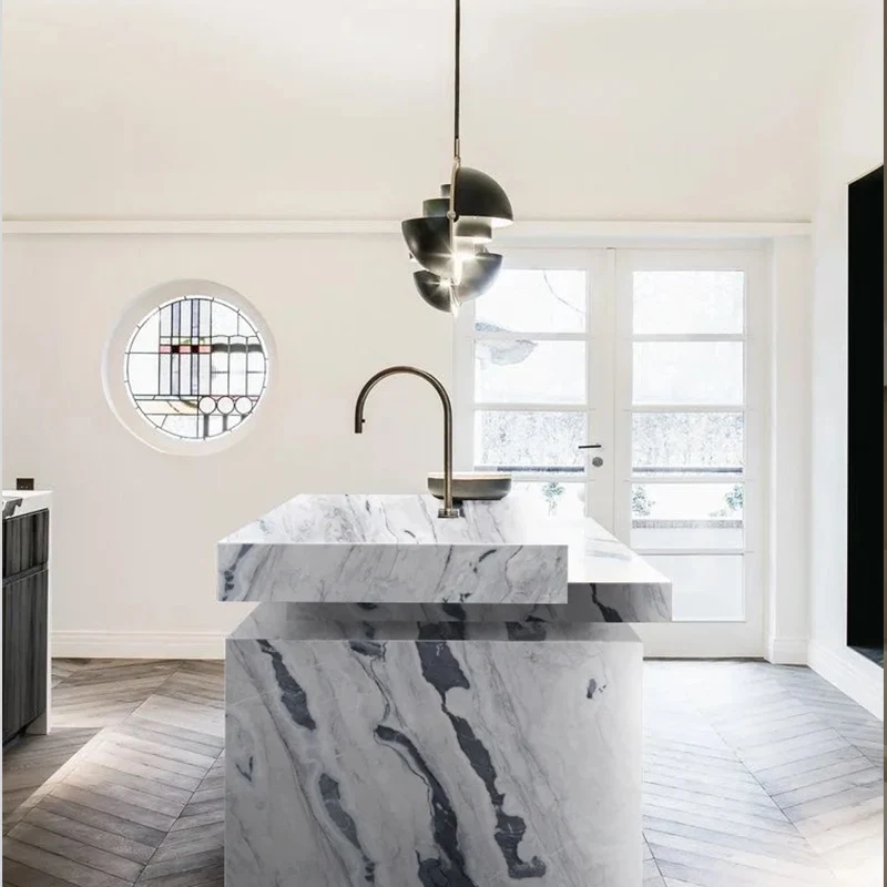 Arctic Ocean Marble Slab