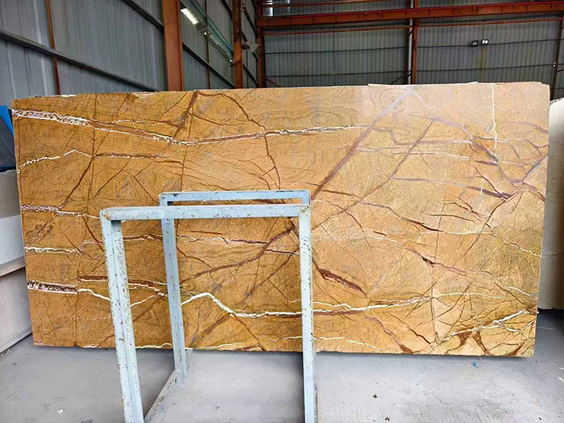 Rainforest Brown Marble Slab