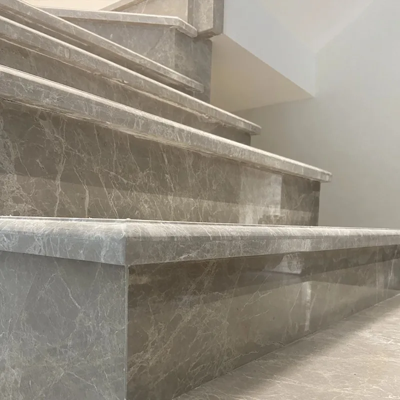 Modern Grey Marble Slab