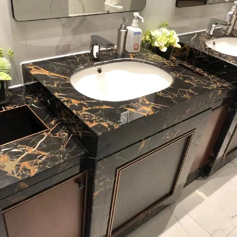 Portoro Gold Marble Slab