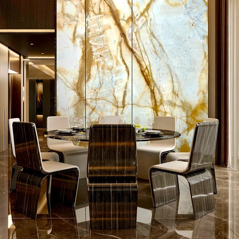 Yellow Siena Marble Slab